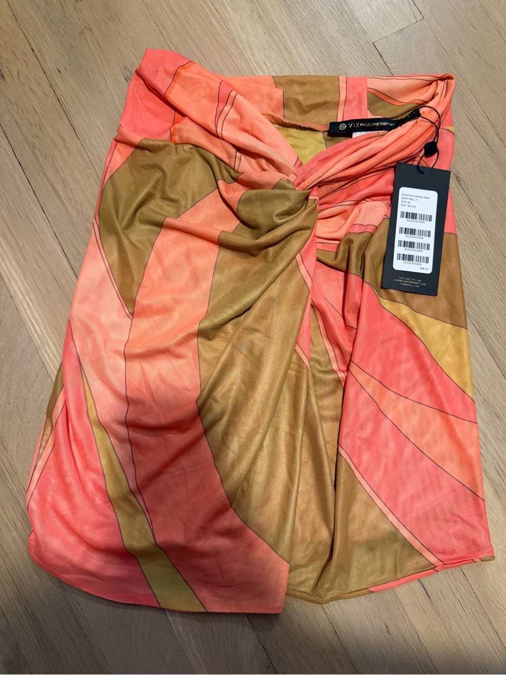 VIX Swimwear Twisted Front Mini Skirt - SIZE SMALL. NEW WITH TAGS!
